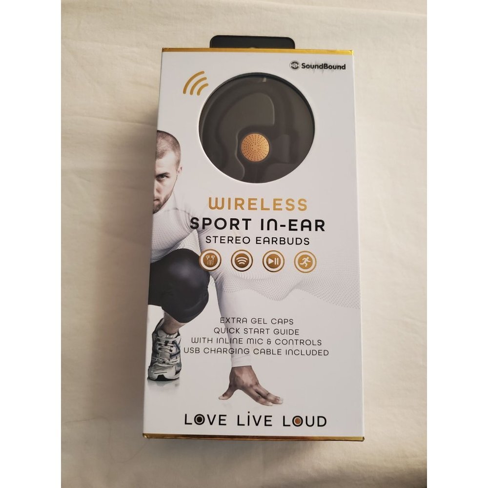 New SOUNDBOUND Wireless Sport In-Earbuds  Around the Ears